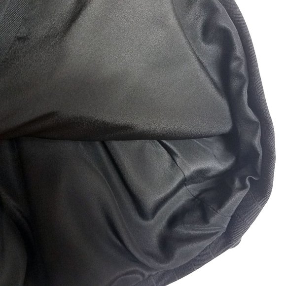 Giorgio Armani Size 14 Navy Blue Pin Lama Wool Blend Blazer Suit Coat Jacket - Picture 7 of 16